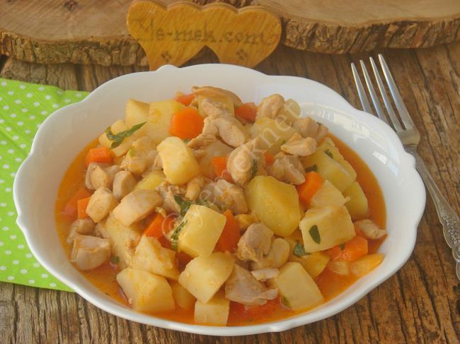 Tavuklu Kereviz Yemeği Tarifi (Resimli Anlatım) Yemek Tarifleri