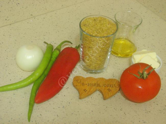 Biberli Bulgur Pilavı - Yapılışı (1/12) 