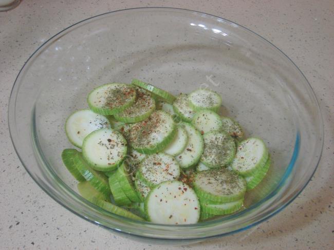 Fırında Kabak Kızartması - Yapılışı (3/12) 