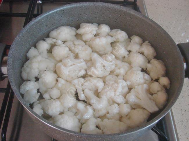 Karnabahar Salatası - Yapılışı (2/8) 