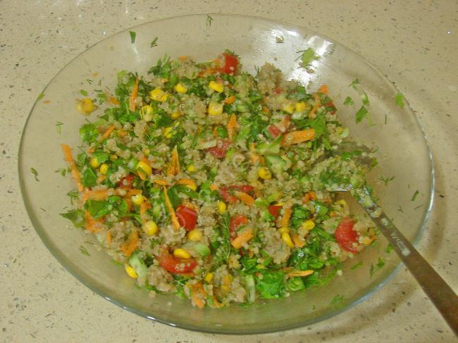 Kinoa Salatası - Yapılışı (6/8) 
