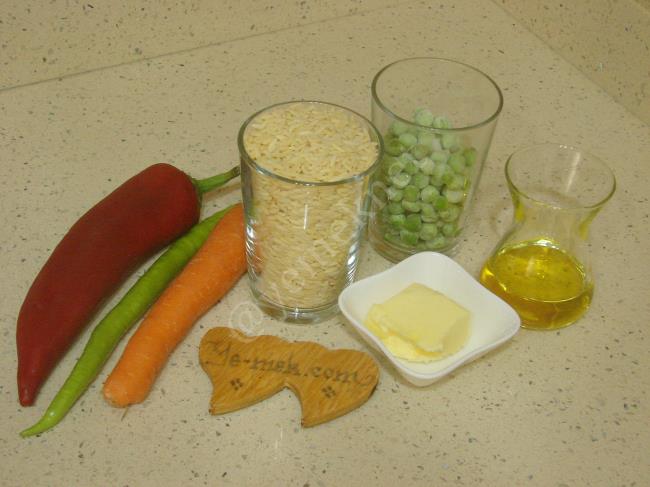 Sebzeli Arpa Şehriye Pilavı - Yapılışı (1/8) 