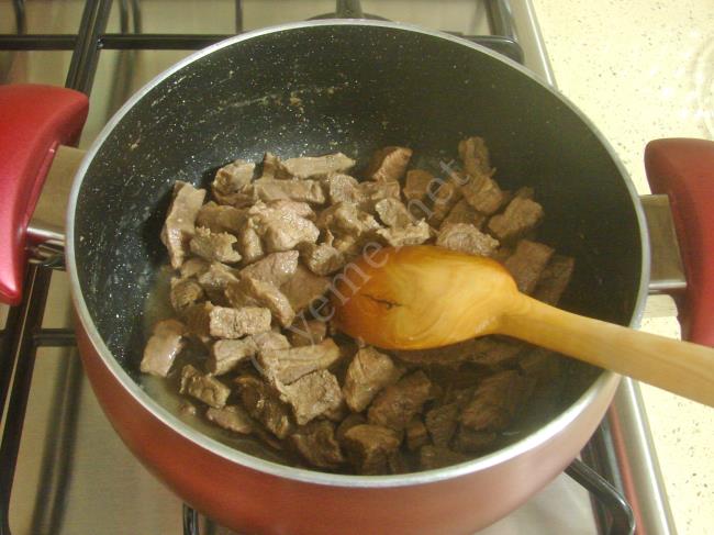 Sebzeli Yahni - Yapılışı (4/12) 