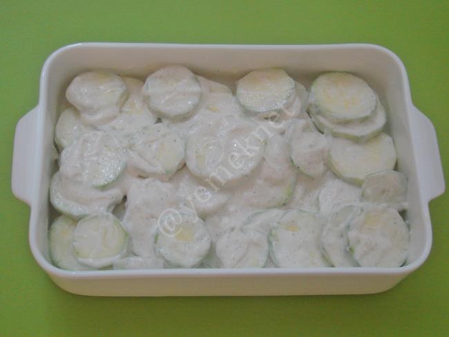 Kremalı Kabak Graten - Yapılışı (4/8) 