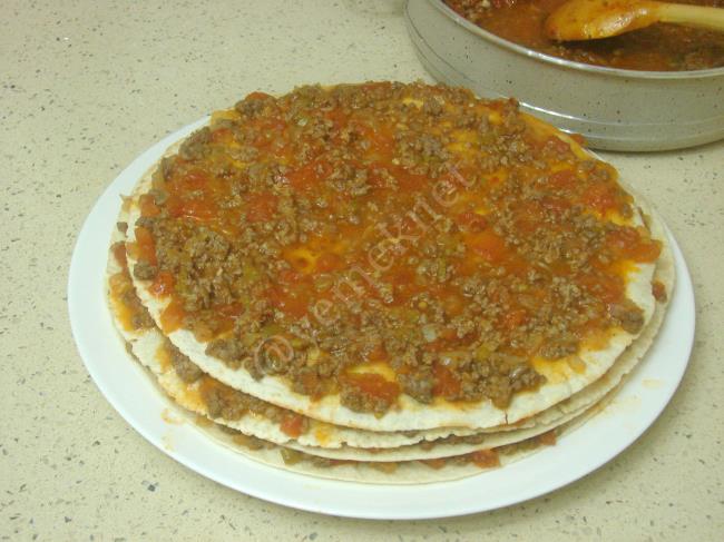 Hazır Lavaştan Kayseri Yağlaması - Yapılışı (13/16) 