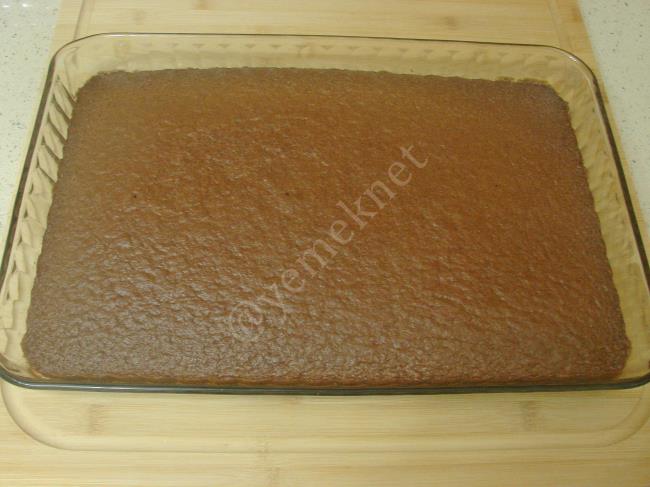 Browni Tadında Islak Kek - Yapılışı (10/16) 