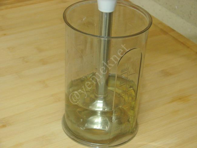 Ev Yapımı Mayonez - Yapılışı (5/8) 