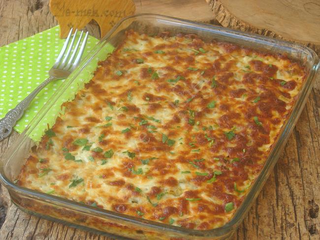 Fırında Kıymalı Pırasa - Yapılışı (14/16) 