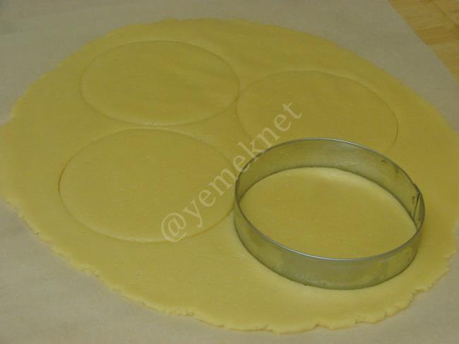 Pastane Usulü Elmalı Kurabiye - Yapılışı (10/20) 