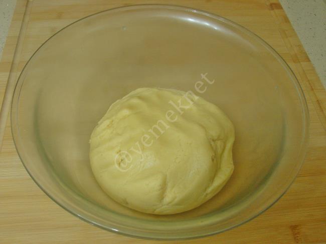 Pastane Usulü Elmalı Kurabiye - Yapılışı (7/20) 