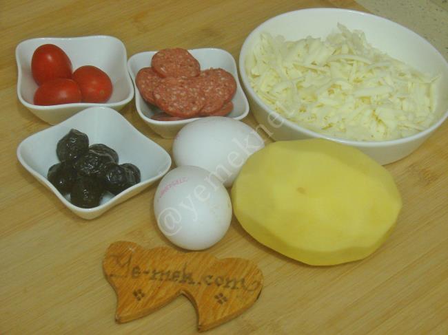 Patates Pizzası - Yapılışı (1/12) 
