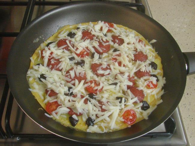 Patates Pizzası - Yapılışı (8/12) 