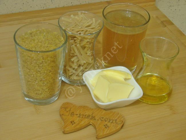 Erişteli Bulgur Pilavı - Yapılışı (1/12) 