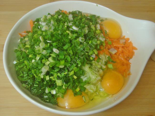 Havuçlu Kabak Mücver - Yapılışı (5/12) 