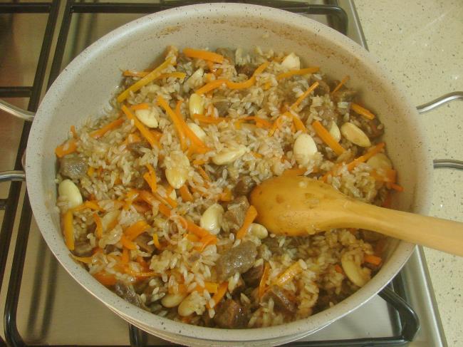 Özbek Pilavı - Yapılışı (10/16) 