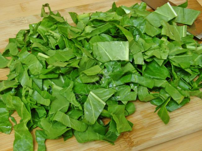 Havuçlu Pazı Salatası - Yapılışı (2/12) 