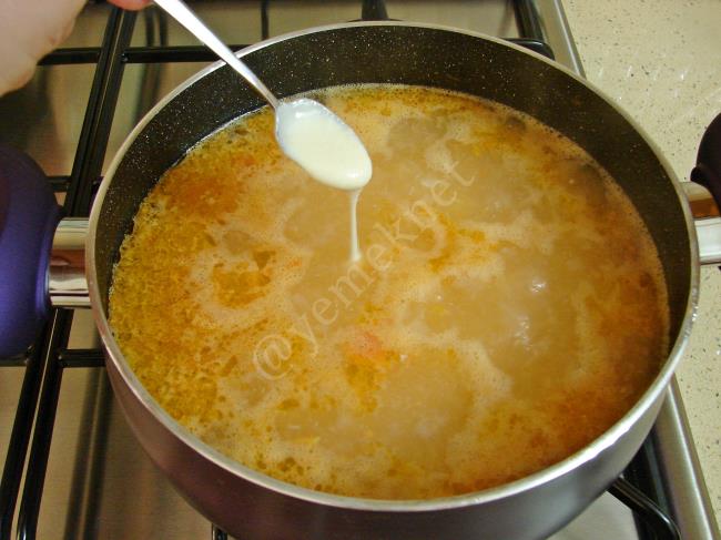 Alişke Çorbası - Yapılışı (9/16) 