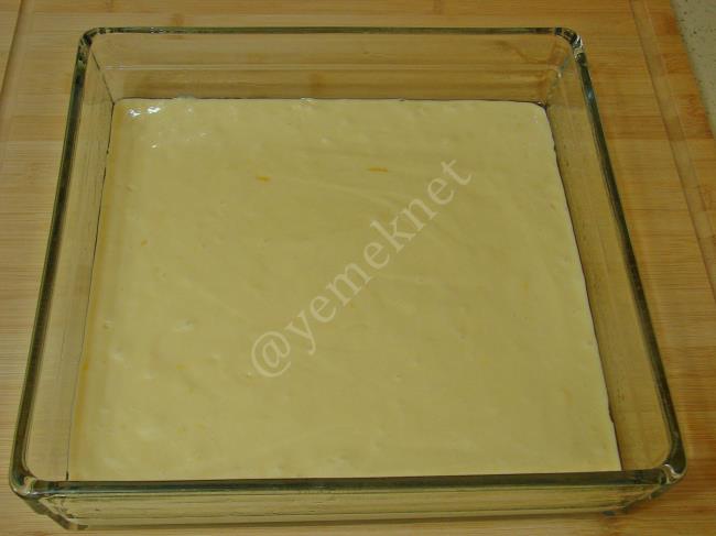 İrmiksiz Revani - Yapılışı (7/12) 