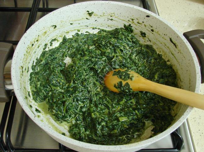 Ispanaklı Tart - Yapılışı (10/16) 