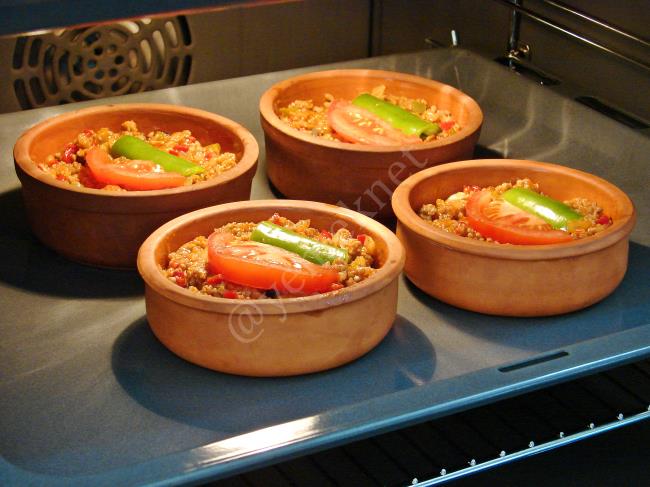 Fırında Porsiyon Musakka - Yapılışı (12/16) 