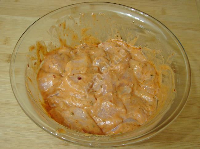 Fırında Tavuk Şiş - Yapılışı (6/16) 