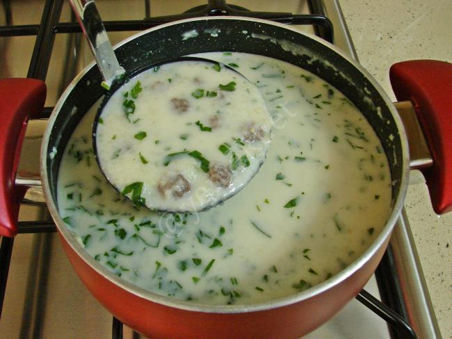 Topçata Çorbası - Yapılışı (14/16) 