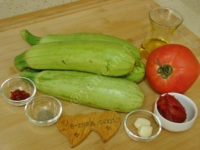 Kabak Spagetti - Yapılışı (1/12) 