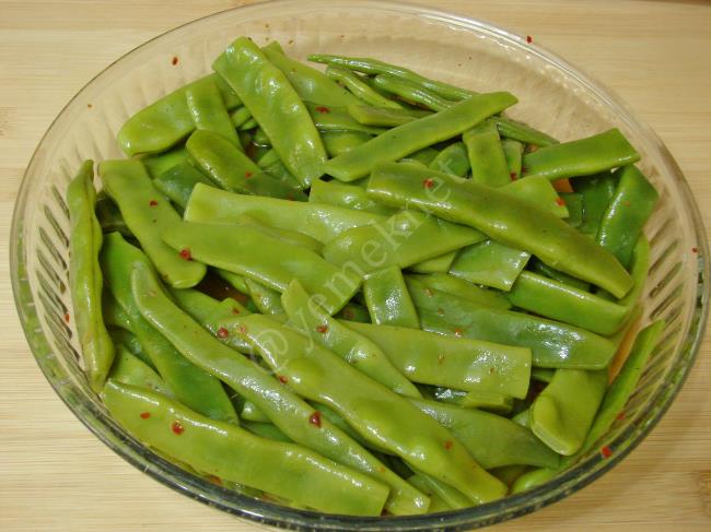 Mısır Unlu Taze Fasulye Kızartması - Yapılışı (6/12) 