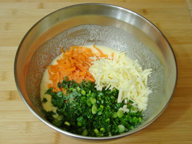 Havuçlu Tuzlu Kek - Yapılışı (5/12) 