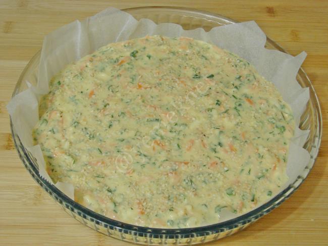 Havuçlu Tuzlu Kek - Yapılışı (8/12) 