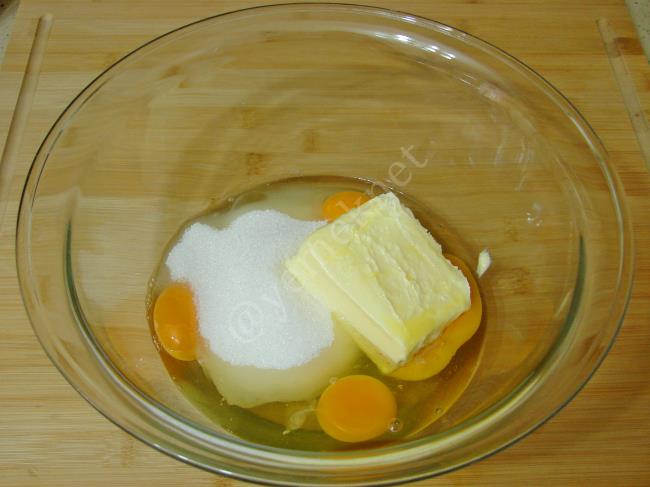 Kirazlı Kek - Yapılışı (3/16) 