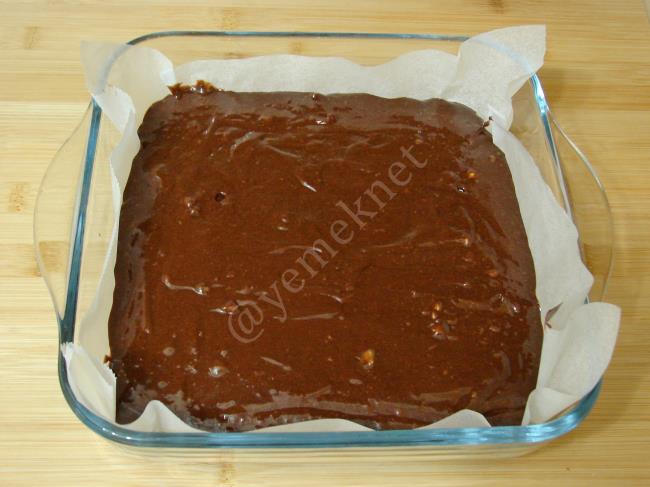 Vişneli Çikolatalı Brownie - Yapılışı (10/16) 