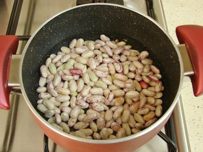 Zeytinyağlı Barbunyalı Taze Fasulye - Yapılışı (2/12) 