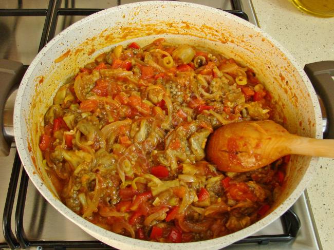 Patlıcan Çullama - Yapılışı (9/12) 