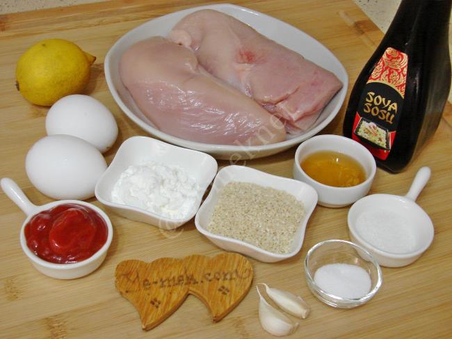 Ballı Susamlı Tavuk - Yapılışı (1/16) 