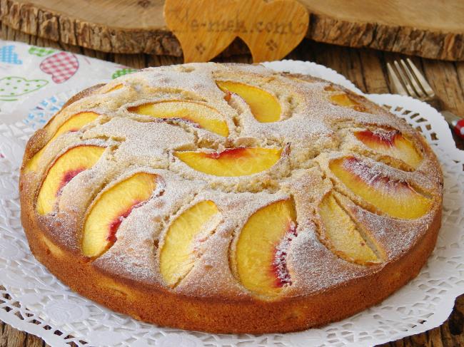 Şeftalili Kek Tarifi (Resimli Anlatım) Yemek Tarifleri