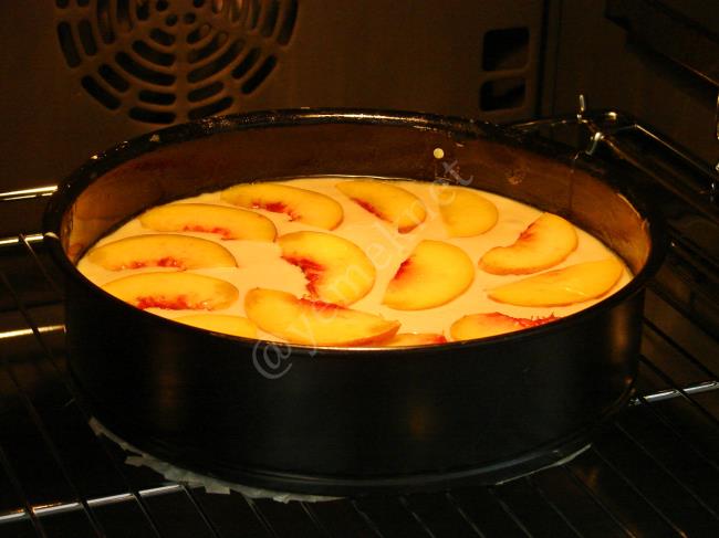 Şeftalili Kek - Yapılışı (9/12) 