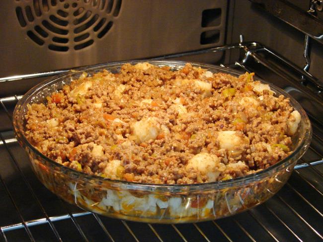 Karnabahar Musakka - Yapılışı (10/12) 