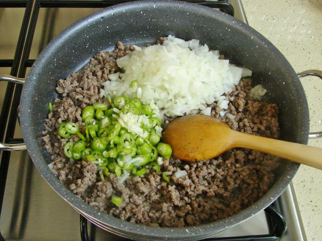 Karnabahar Musakka - Yapılışı (5/12) 