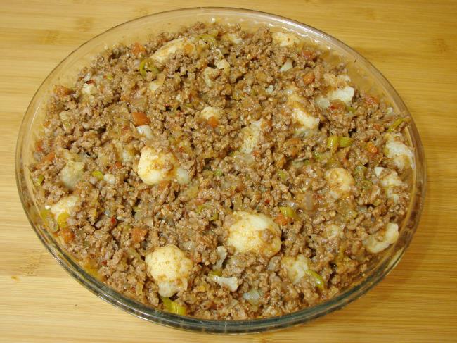 Karnabahar Musakka - Yapılışı (9/12) 