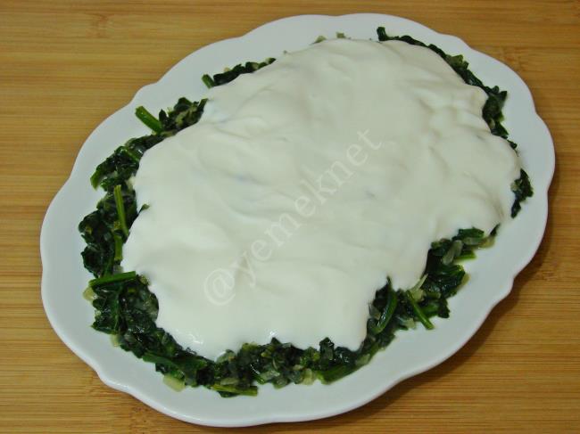 Ispanaklı Çılbır - Yapılışı (9/12) 