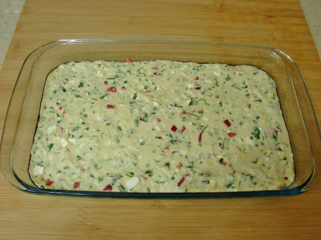 Sebzeli Mısır Ekmeği - Yapılışı (6/12) 