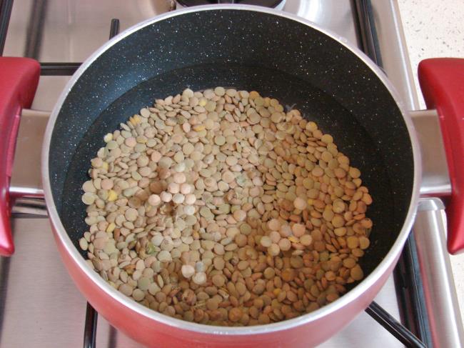 Terbiyeli Yeşil Mercimek Çorbası - Yapılışı (2/12) 