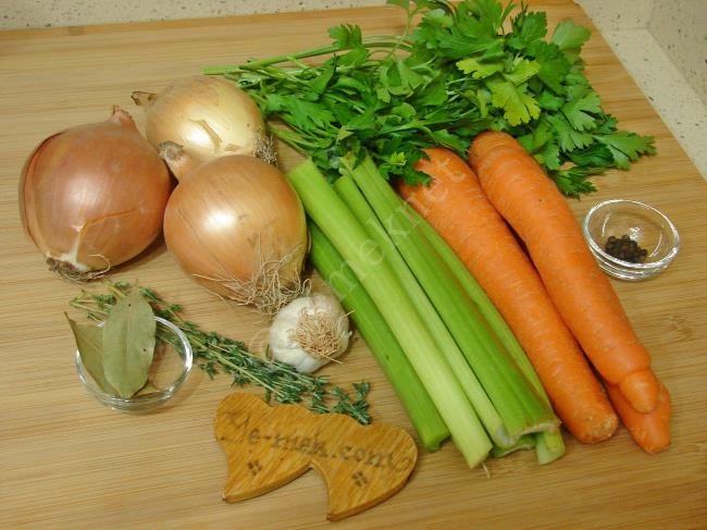 Yemeklik Sebze Suyu - Yapılışı (1/8) 