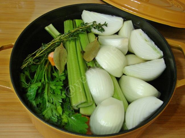 Yemeklik Sebze Suyu - Yapılışı (4/8) 