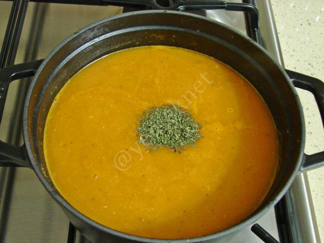 Erişteli Kırmızı Mercimek Çorbası - Yapılışı (10/12) 