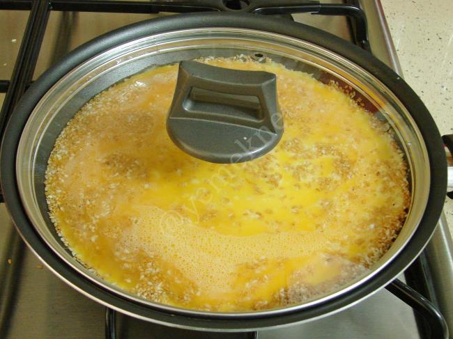 Susamlı Omlet - Yapılışı (8/12) 