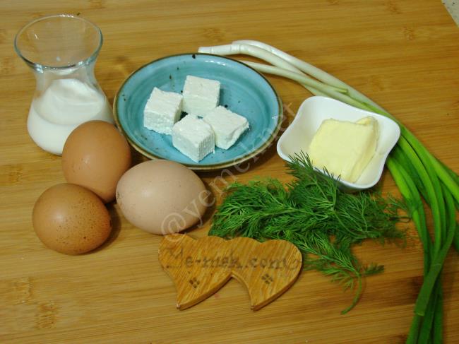 Taze Soğanlı Omlet - Yapılışı (1/12) 