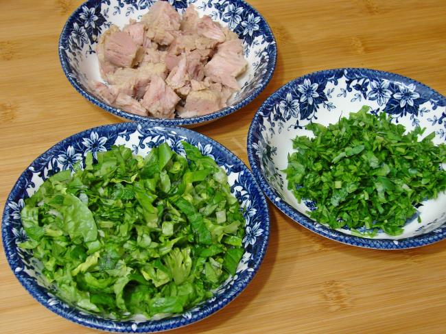 Ton Balıklı Patates Salatası - Yapılışı (3/8) 