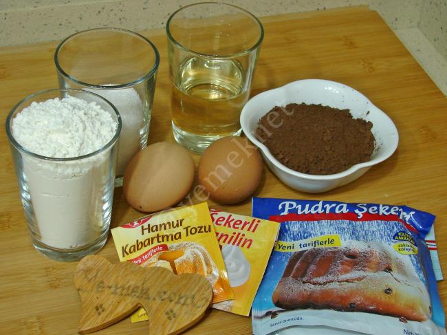 Kakaolu Çatlak Kurabiye - Yapılışı (1/16) 